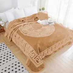 Sleeptime Embossed Zeta Deken Crème 200 x 240