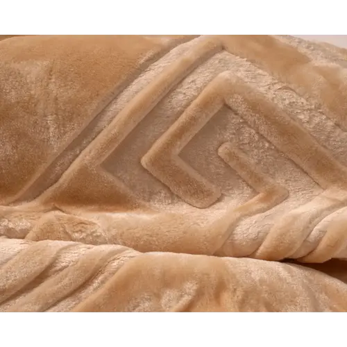 Sleeptime Embossed Zeta Deken Crème 200 x 240