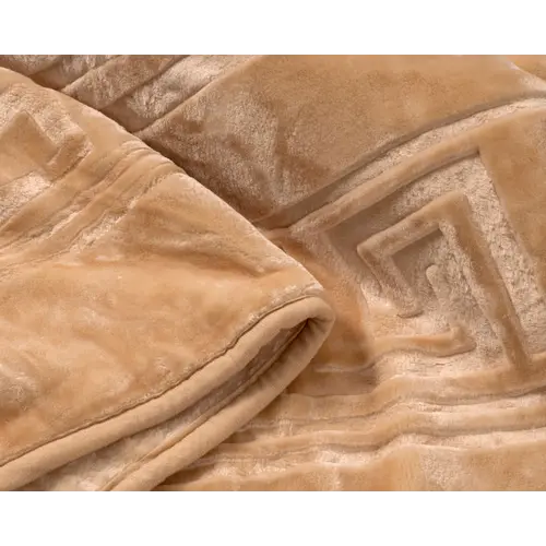 Sleeptime Embossed Zeta Deken Crème 200 x 240