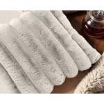 Primaviera DeLuxe Rib Rabbit Fur Sierkussen Ecru 50 x 50