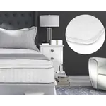 Sleeptime 3D AIR Hotel Mattress Topper Wit