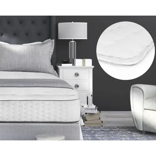 Sleeptime 3D AIR Hotel Mattress Topper Wit