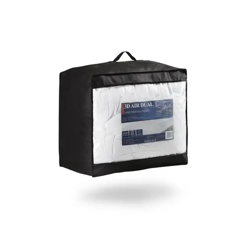 Sleeptime 3D AIR Hotel Mattress Topper Wit