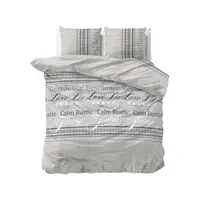 Sleeptime Dekbedovertrek Residence Grijs