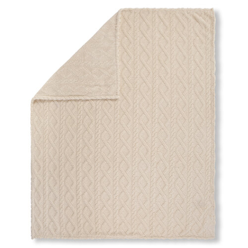 Descanso Plaid Jacquard Teddy - 150x200 cm