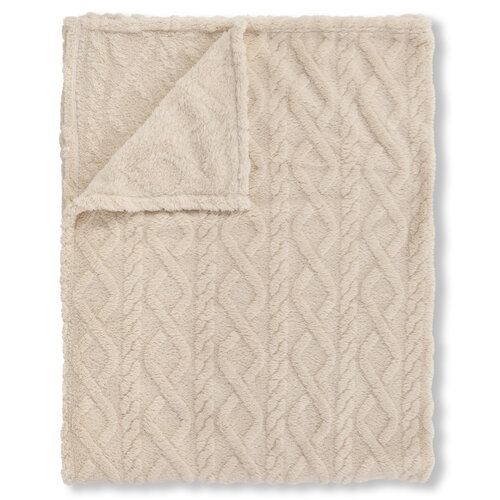 Descanso Plaid Jacquard Teddy - 150x200 cm