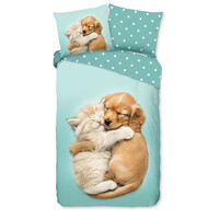 Good morning Kinderdekbedovertrek 100% katoen Paxy