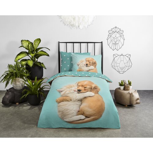 Good morning Kinderdekbedovertrek 100% katoen Paxy