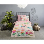 Good morning Kinderdekbedovertrek 100% katoen Happily
