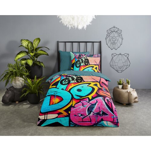 Good morning Kinderdekbedovertrek 100% katoen Charlie