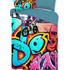 Good morning Kinderdekbedovertrek 100% katoen Charlie