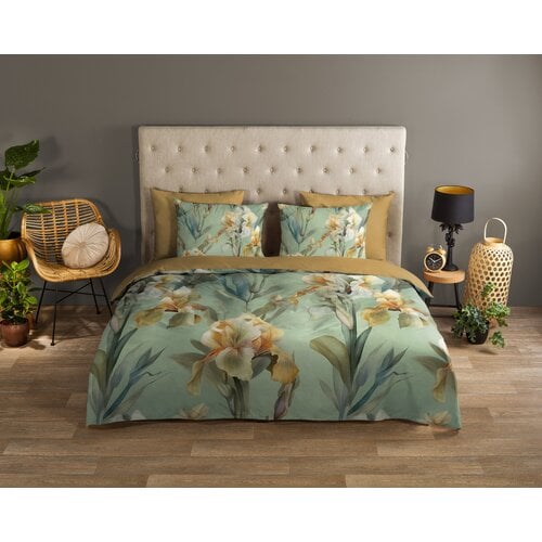 Good morning Dekbedovertrek 100% katoen Iris