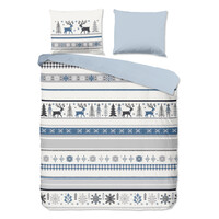 Good morning Dekbedovertrek Flanel Aila