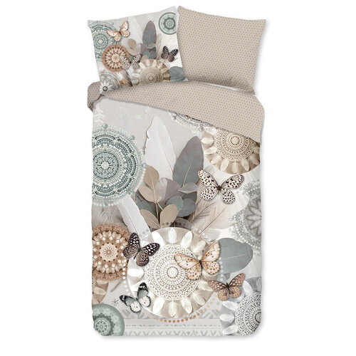 HIP Dekbedovertrek Alrune - Katoensatijn