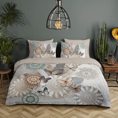 HIP Dekbedovertrek Alrune - Katoensatijn