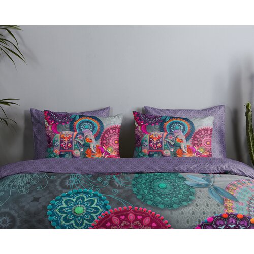 HIP Dekbedovertrek Abhay - Katoensatijn