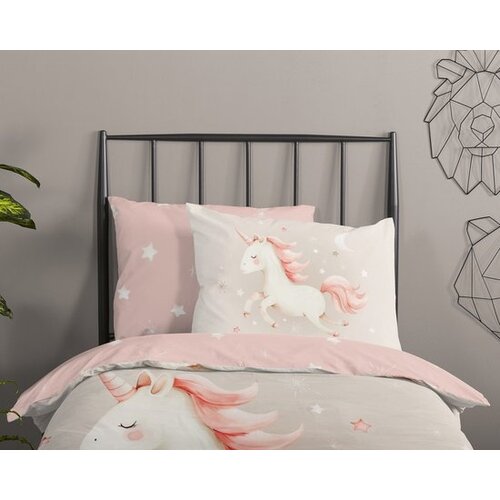 Zouzou ,Kinderdekbedovertrek Rosa - 140x220 cm