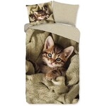 Zouzou ,Kinderdekbedovertrek Luna - 140x220 cm