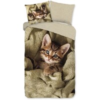 Zouzou ,Kinderdekbedovertrek Luna - 140x220 cm