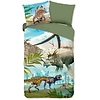 Zouzou ,Kinderdekbedovertrek Dinoworld - 140x220 cm