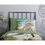 Zouzou ,Kinderdekbedovertrek Dinoworld - 140x220 cm