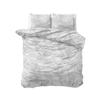 Sleeptime Dekbedovertrek Venza Grijs - Flanel