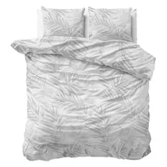 Sleeptime Dekbedovertrek Venza Grijs - Flanel