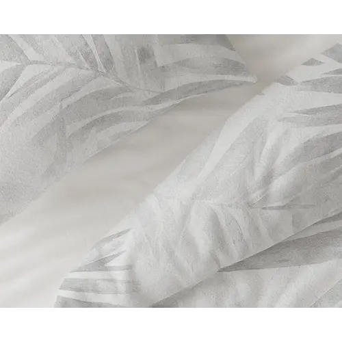 Sleeptime Dekbedovertrek Venza Grijs - Flanel