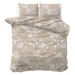 Sleeptime Dekbedovertrek Serenity Beige/Zand - Flanel