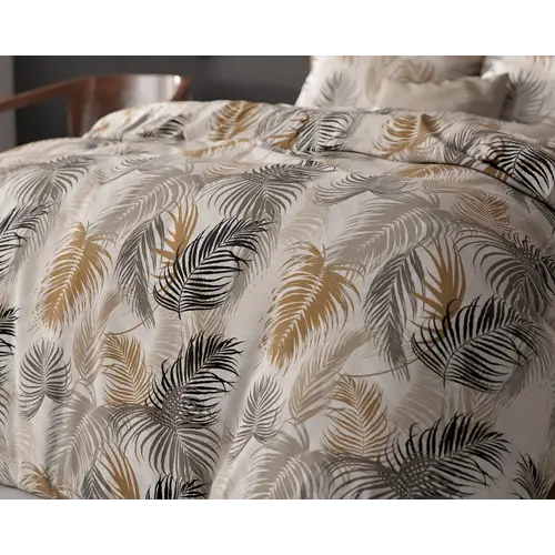 Sleeptime Dekbedovertrek Feather District Zand = Polykatoen