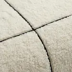 Sleeptime Dekbedovertrek Teddy Trim Beige / Zwart