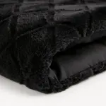 Sleeptime Dekbedovertrek Faux Fur Syon Zwart