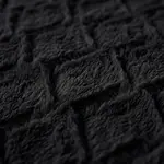 Sleeptime Dekbedovertrek Faux Fur Syon Zwart