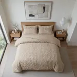 Sleeptime Dekbedovertrek Faux Fur Syon Taupe