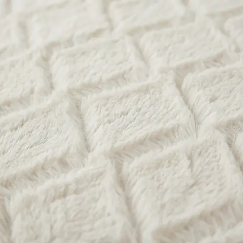 Sleeptime Dekbedovertrek Faux Fur Syon Crème