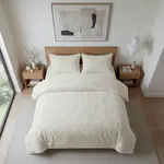 Sleeptime Dekbedovertrek Faux Fur Syon Crème