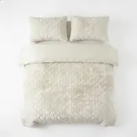 Sleeptime Dekbedovertrek Faux Fur Syon Crème