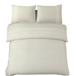 Dreamhouse Dekbedovertrek Bali Creme 100% Katoen