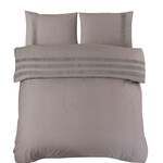 Dreamhouse Dekbedovertrek Bali Taupe 100% Katoen