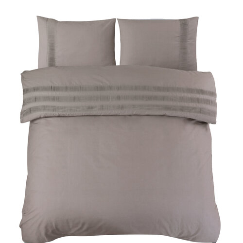 Dreamhouse Dekbedovertrek Bali Taupe 100% Katoen