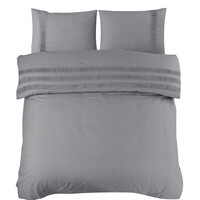 Dreamhouse Dekbedovertrek Bali Grijs 100% Katoen