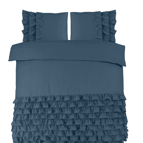 Dreamhouse Dekbedovertrek Cyprus Blauw 100% Katoen