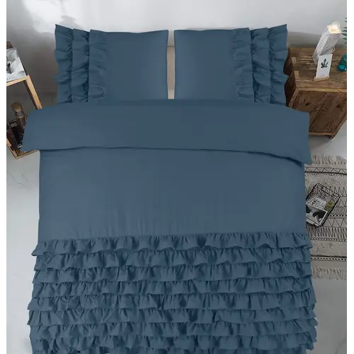 Dreamhouse Dekbedovertrek Cyprus Blauw 100% Katoen