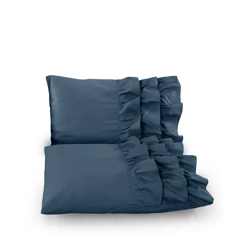 Dreamhouse Dekbedovertrek Cyprus Blauw 100% Katoen