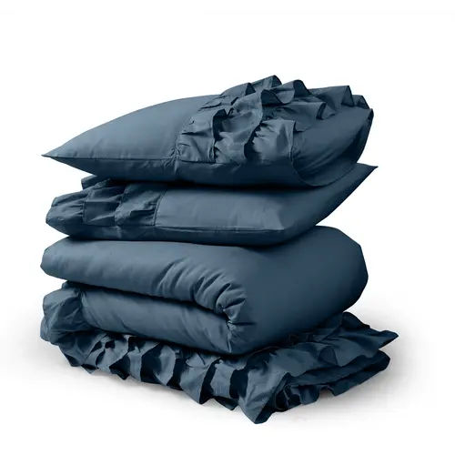 Dreamhouse Dekbedovertrek Cyprus Blauw 100% Katoen