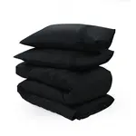 Dreamhouse Dekbedovertrek Bali Zwart 100% Katoen