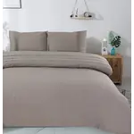 Dreamhouse Dekbedovertrek Bali Taupe 100% Katoen