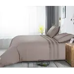 Dreamhouse Dekbedovertrek Bali Taupe 100% Katoen