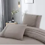 Dreamhouse Dekbedovertrek Bali Taupe 100% Katoen