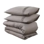 Dreamhouse Dekbedovertrek Bali Taupe 100% Katoen